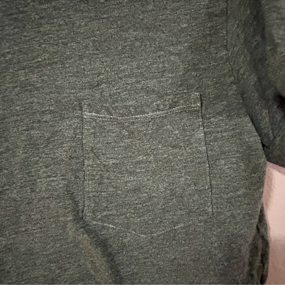 Monrow Crop Tee in Green Sz M - Picture 3 of 6